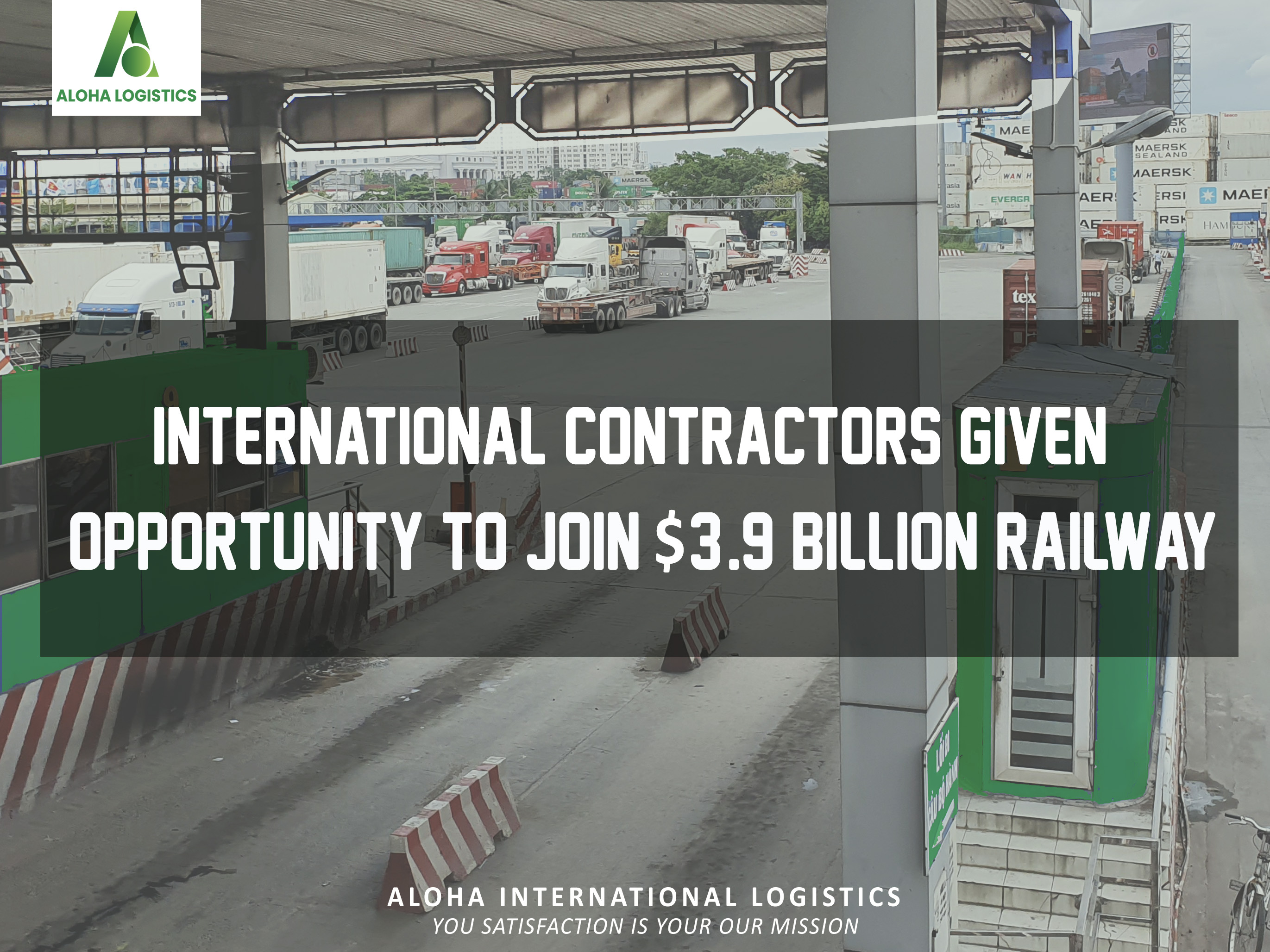 INTERNATIONAL CONTRACTORS GIVEN OPPORTUNITY TO JOIN $3.9 BILLION RAIWAY