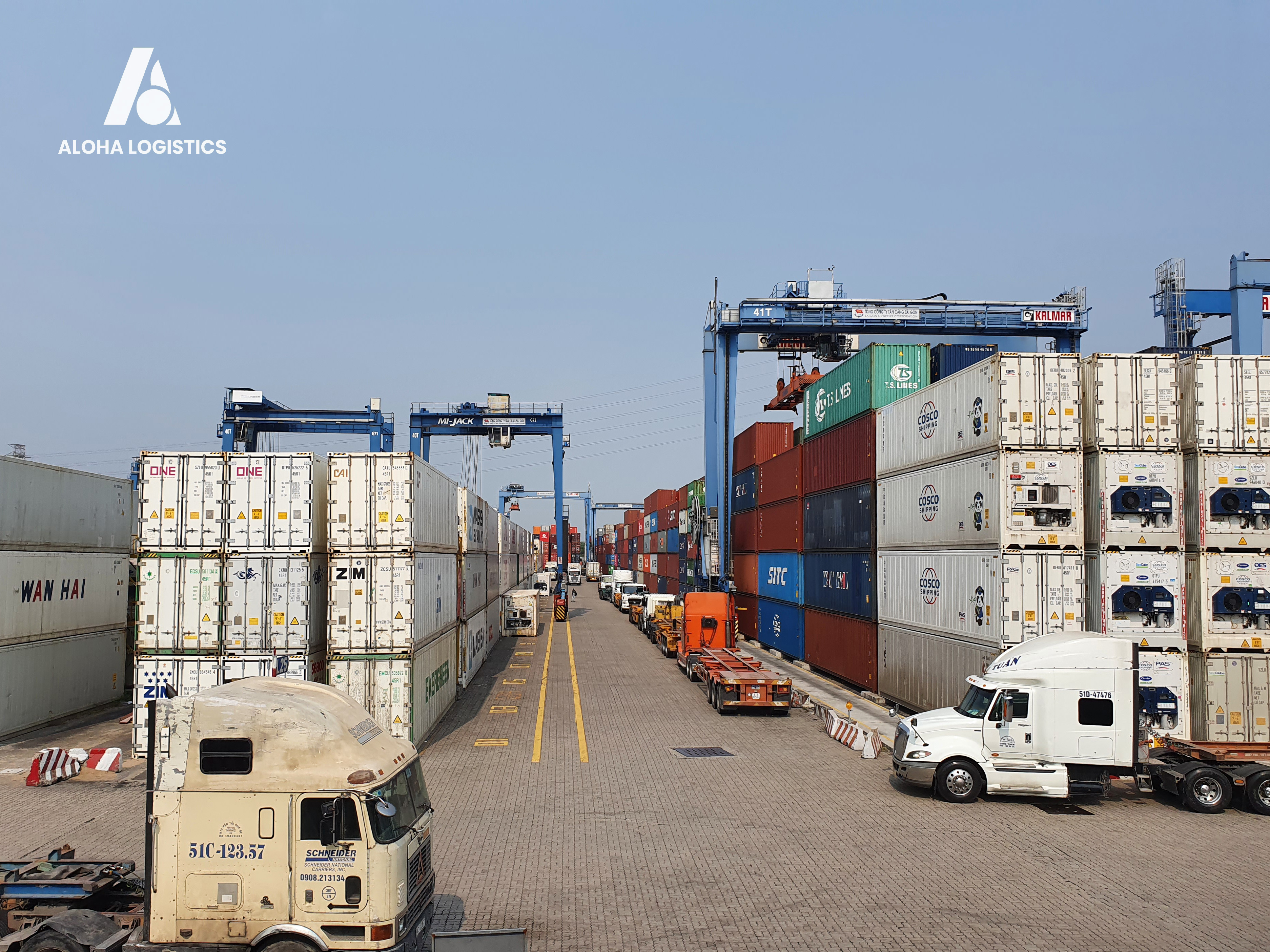 MAJOR LOGISTICS CENTRE DEVELOPING IN THE SOUTH OF HCM CITY &ndash; ALOHA LOGISTICS