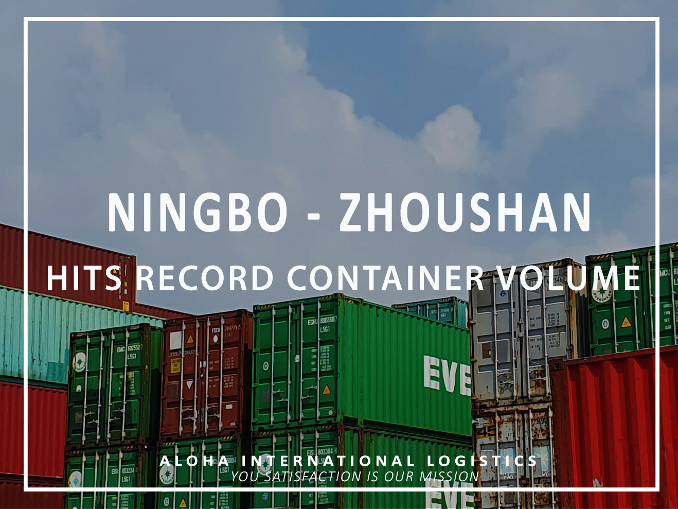 NINGBO- ZHOUSHAN HITS RECORD CONTAINER VOLUME AMID SHANGHAI LOCKDOWN
